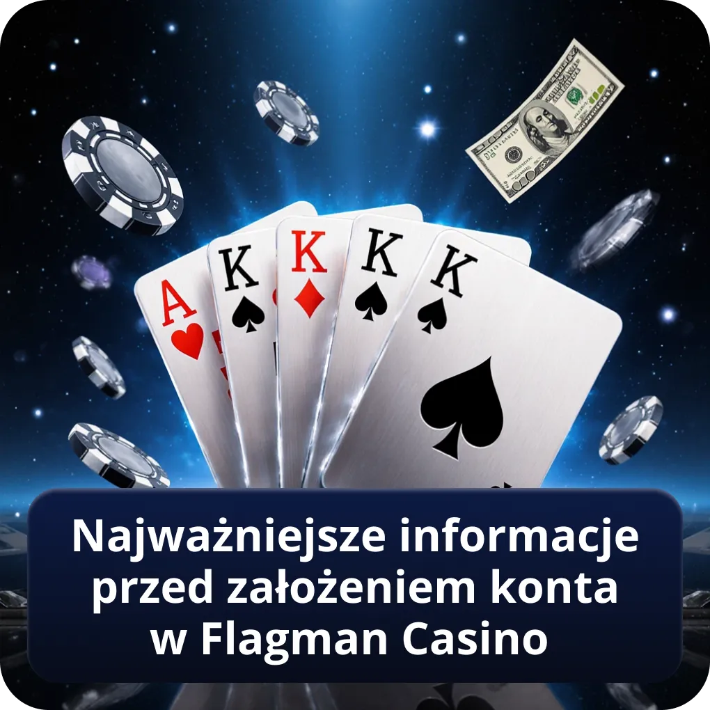 Najważniejsze informacje przed założeniem konta w Flagman Casino