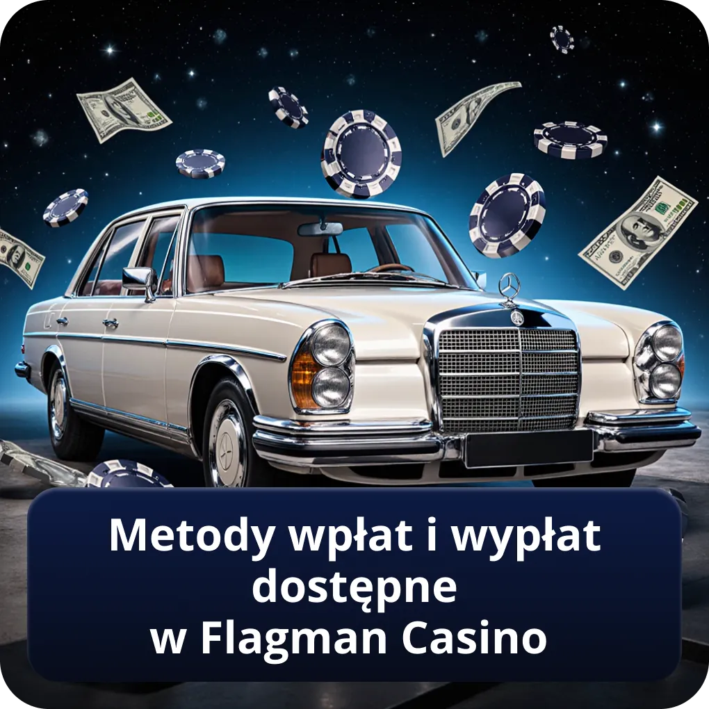 Metody wpłat i wypłat Flagman Casino